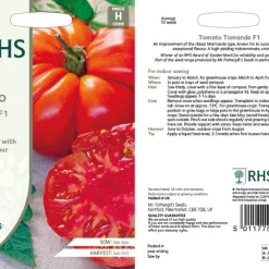 RHS Tomato Tomande F1 seeds, early red tomatoes.